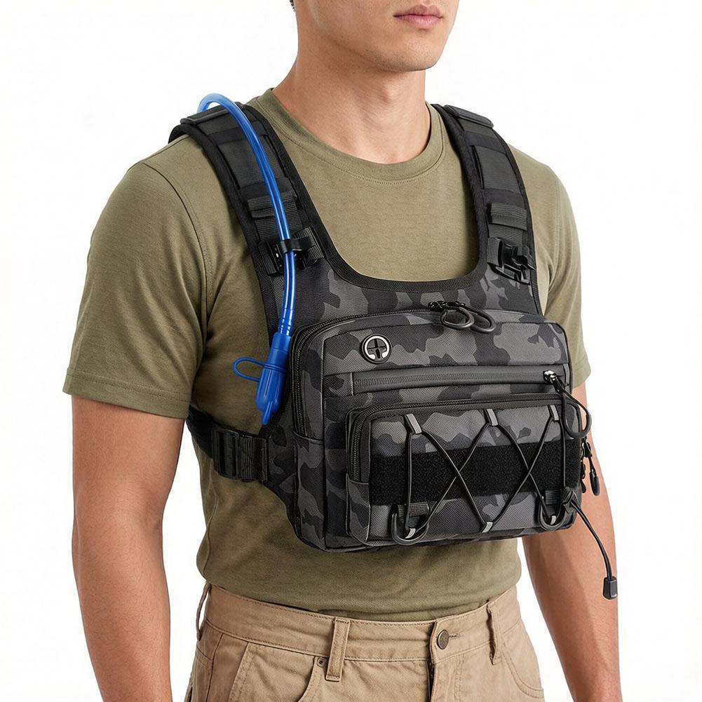 Running Gear Water - เสื้อกั๊กใส่น้ำสำหรับวิ่ง ปั่นจักรยาน เดินป่า แข่งจักรยาน มาราธอน กระเป๋าเป้สะพายหลังกันน้ำ