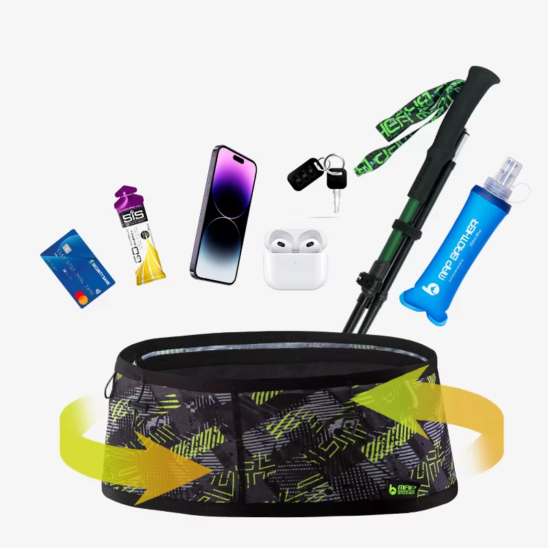 Running Gear Water - แผนที่ BROTHER ทอเอวยางยืดแพ็ค 250ml ขวดน้ํา ULTRA