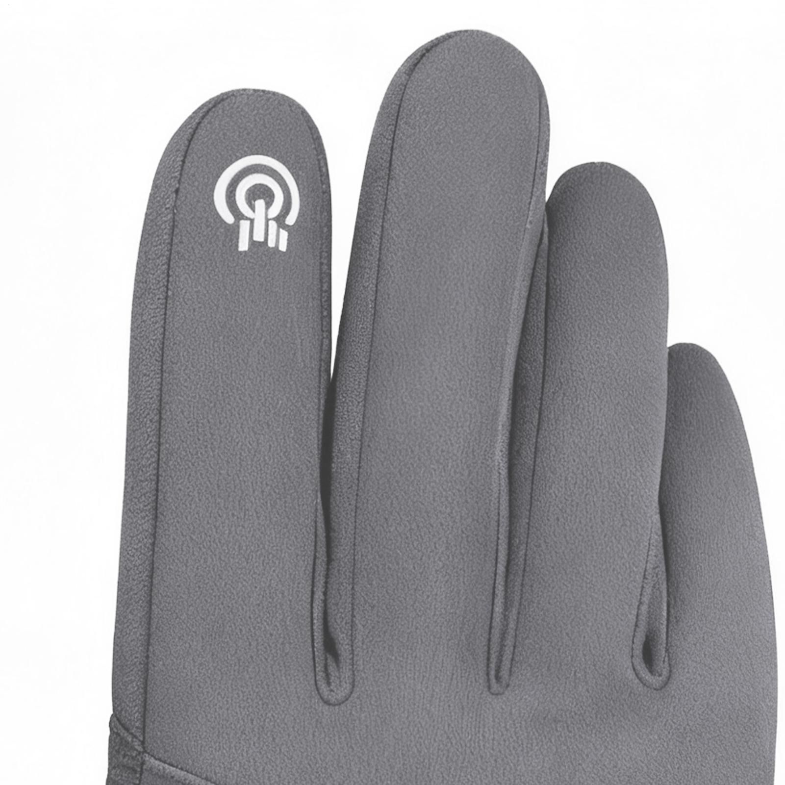 ถุงมือกันลมแบบสัมผัสหน้าจอได้  - Running Gear In Snow บทวิจารณ์และราคา