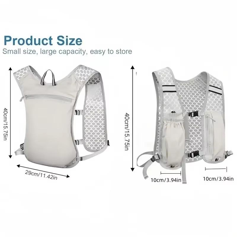 เสื้อกั๊กสะท้อนแสงน้ำหนักเบาสำ - Running Gear Storage บทวิจารณ์และราคา