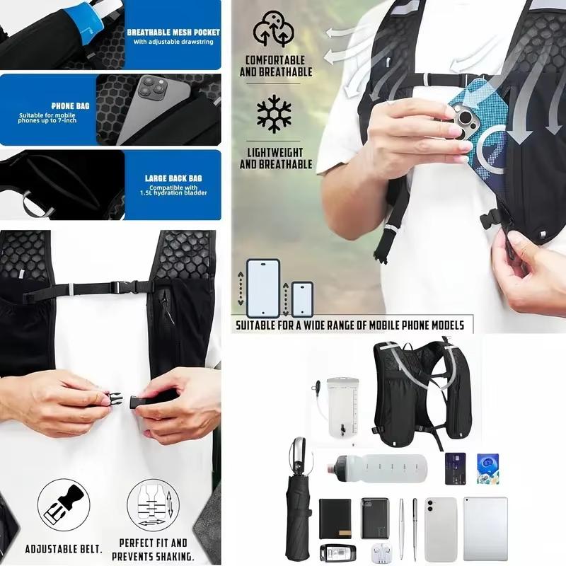 เสื้อกั๊กสะท้อนแสงน้ำหนักเบาสำ - Running Gear Storage บทวิจารณ์และราคา