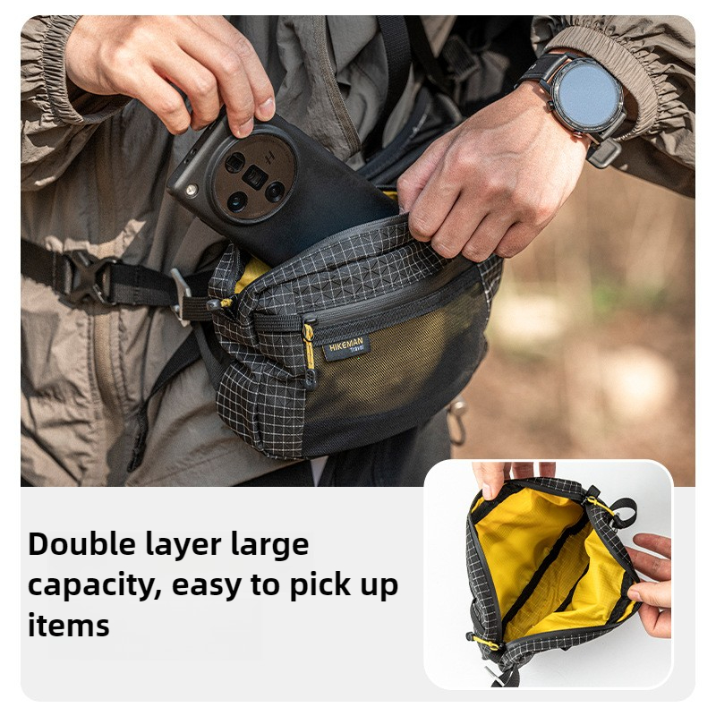 กระเป๋าคาดเอวสำหรับกิจกรรมกลาง - Running Gear Storage บทวิจารณ์และราคา