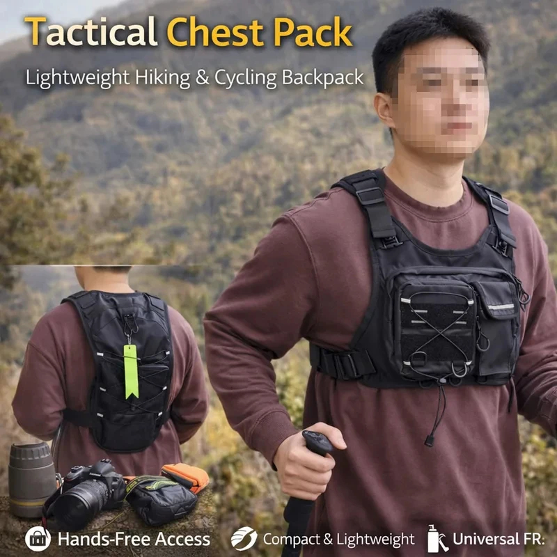 ​ กระเป๋าคาดอกแบบยุทธวิธีคุณภา - Running Gear Water บทวิจารณ์และราคา