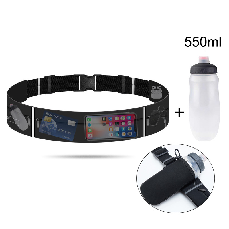 กระเป๋าคาดเอวสำหรับวิ่งพร้อมขว - Running Gear Water บทวิจารณ์และราคา