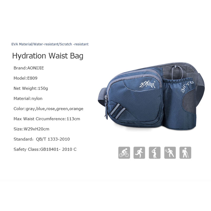 AONIJIE E809 กระเป๋าคาดเอวใส่น - Running Gear Water บทวิจารณ์และราคา