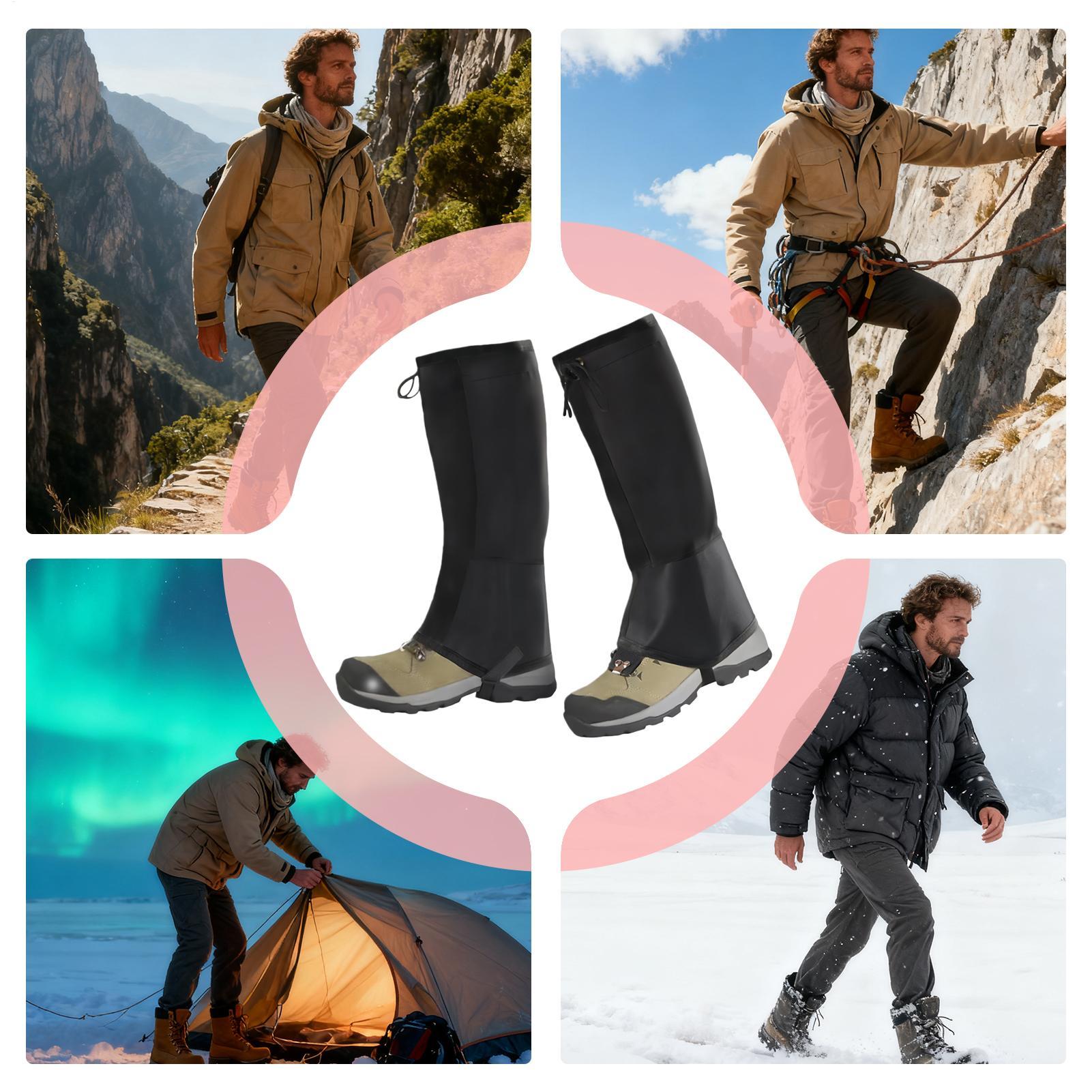 สนับแข้งกันน้ำสำหรับเดินป่า ปร - Running Gear In Snow บทวิจารณ์และราคา