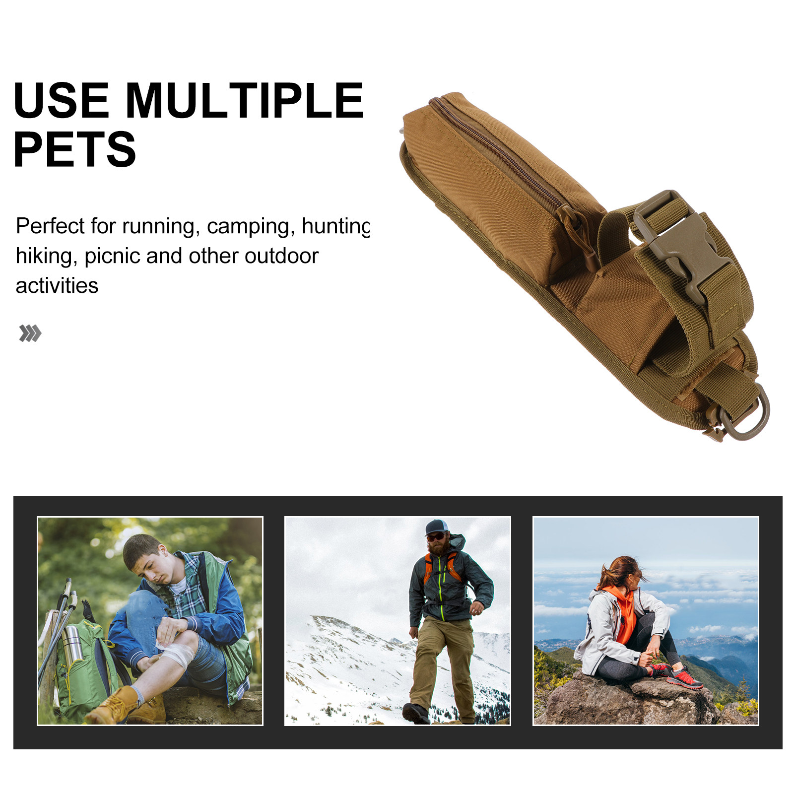 กระเป๋าใส่อุปกรณ์กลางแจ้งไนลอน - Running Gear Storage บทวิจารณ์และราคา