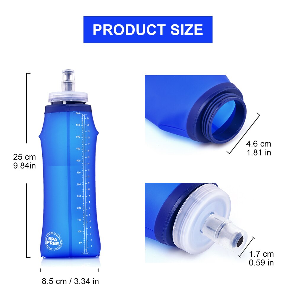 Widea กระติกน้ำขนาด600มล. สำหร - Running Gear Water บทวิจารณ์และราคา
