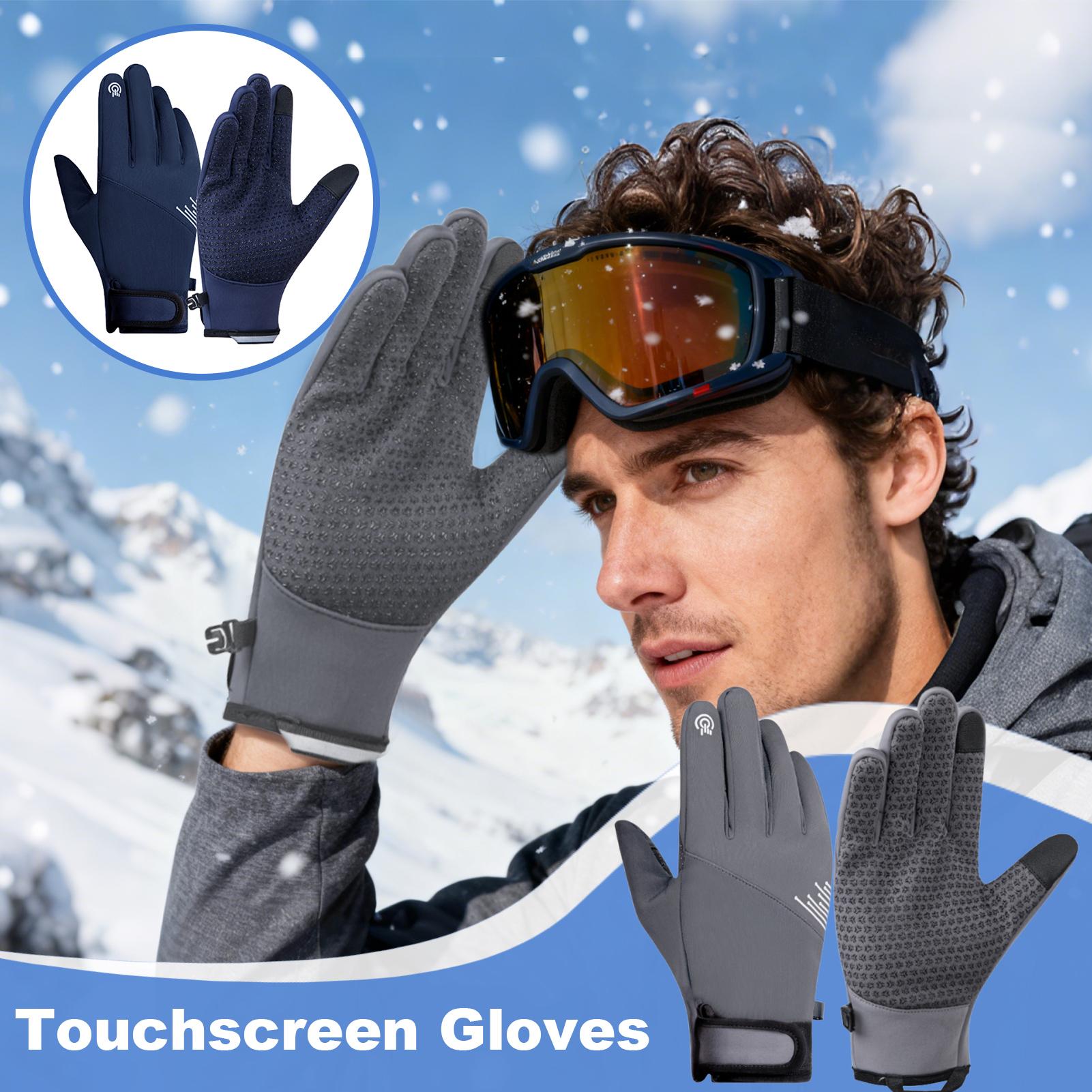 ถุงมือฤดูหนาวผู้ชายกันลมหน้าจอ - Running Gear In Snow บทวิจารณ์และราคา