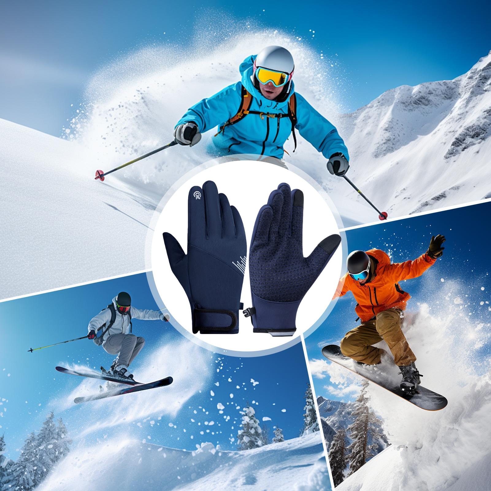 ถุงมือฤดูหนาวผู้ชายกันลมหน้าจอ - Running Gear In Snow บทวิจารณ์และราคา