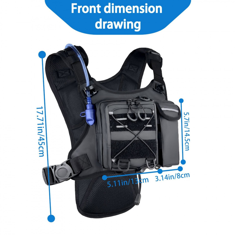 กระเป๋าคาดอกแบบยุทธวิธีรุ่นใหม - Running Gear Storage บทวิจารณ์และราคา