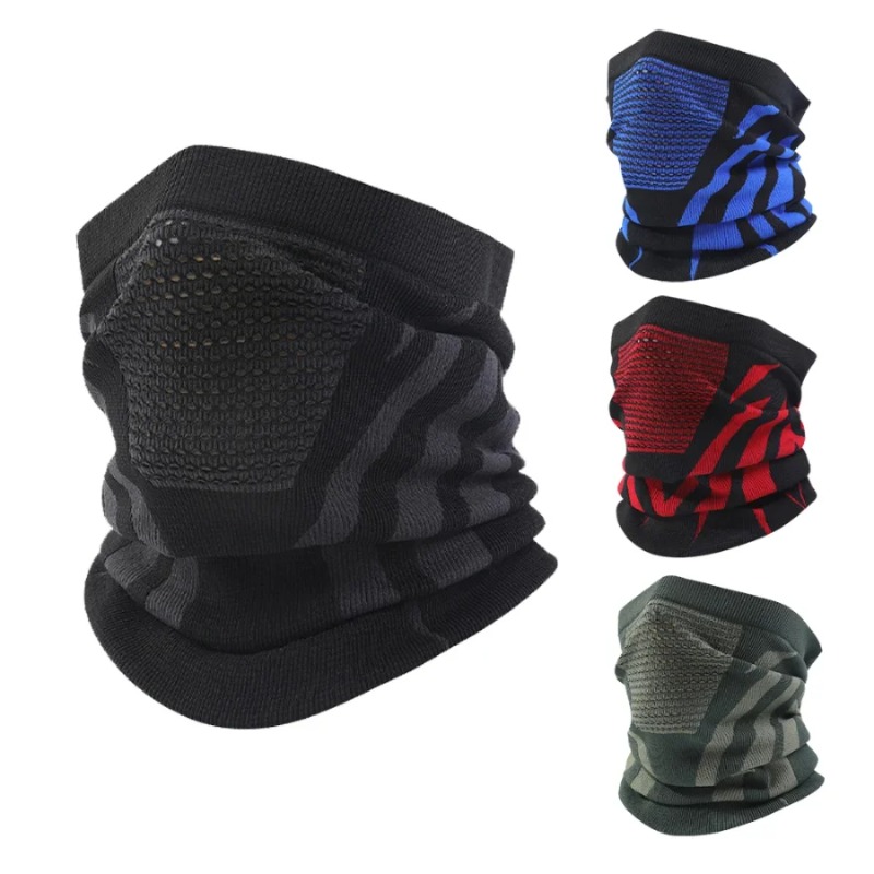 ผ้าพันคอหน้ากากลายม้าลายกันลมแ - Running Gear In Snow บทวิจารณ์และราคา