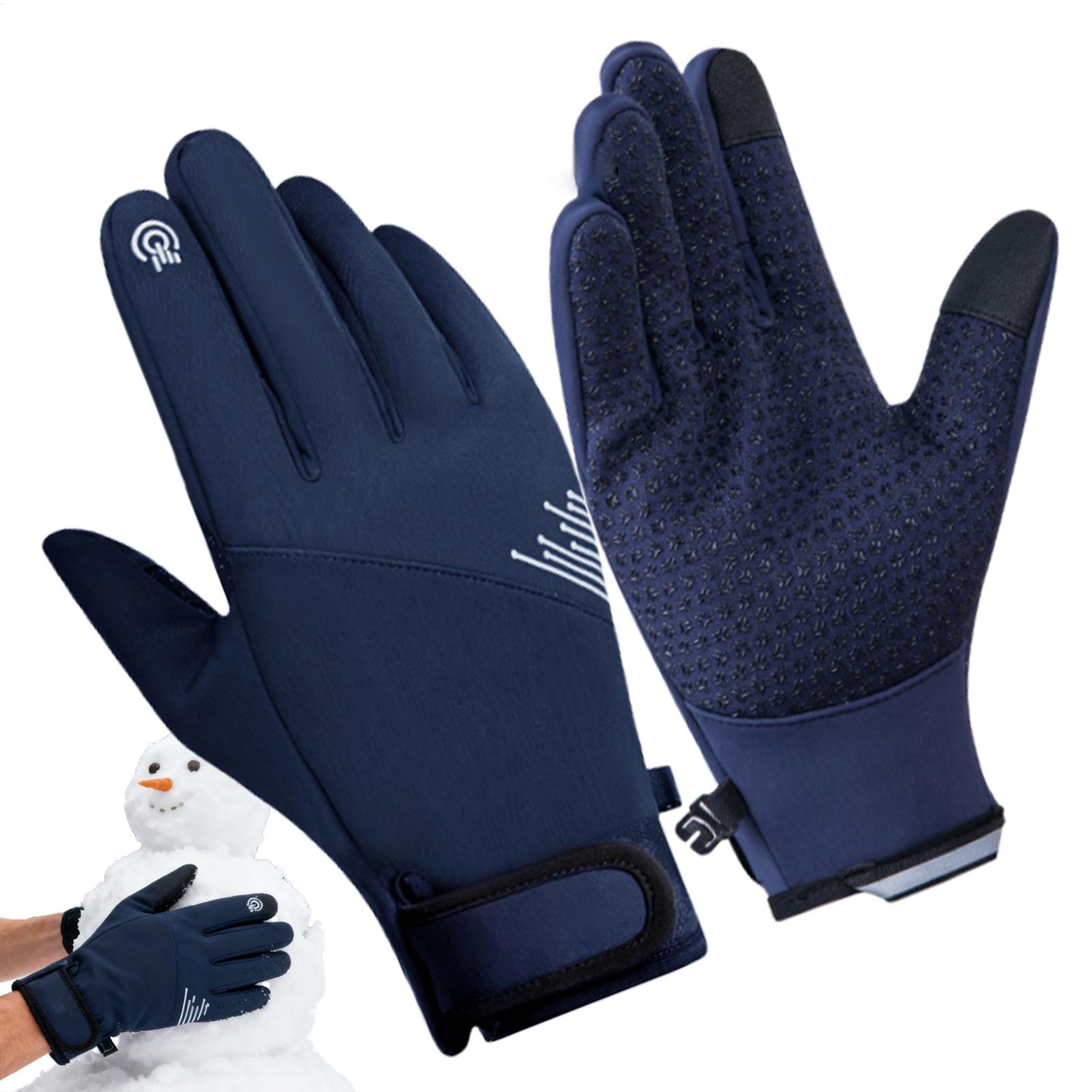 1 คู่ถุงมือฤดูหนาวกันลมหน้าจอส - Running Gear In Snow บทวิจารณ์และราคา